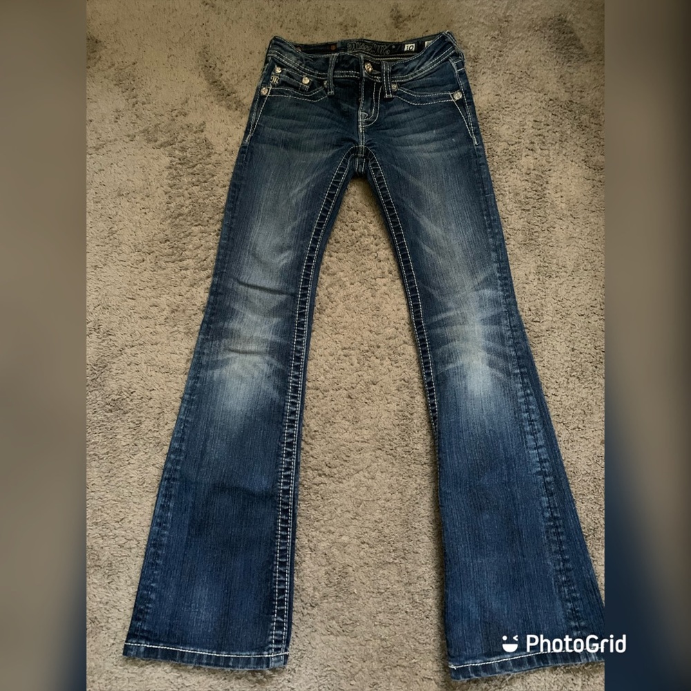 Girl’a Boot Cut Miss Me Jeans